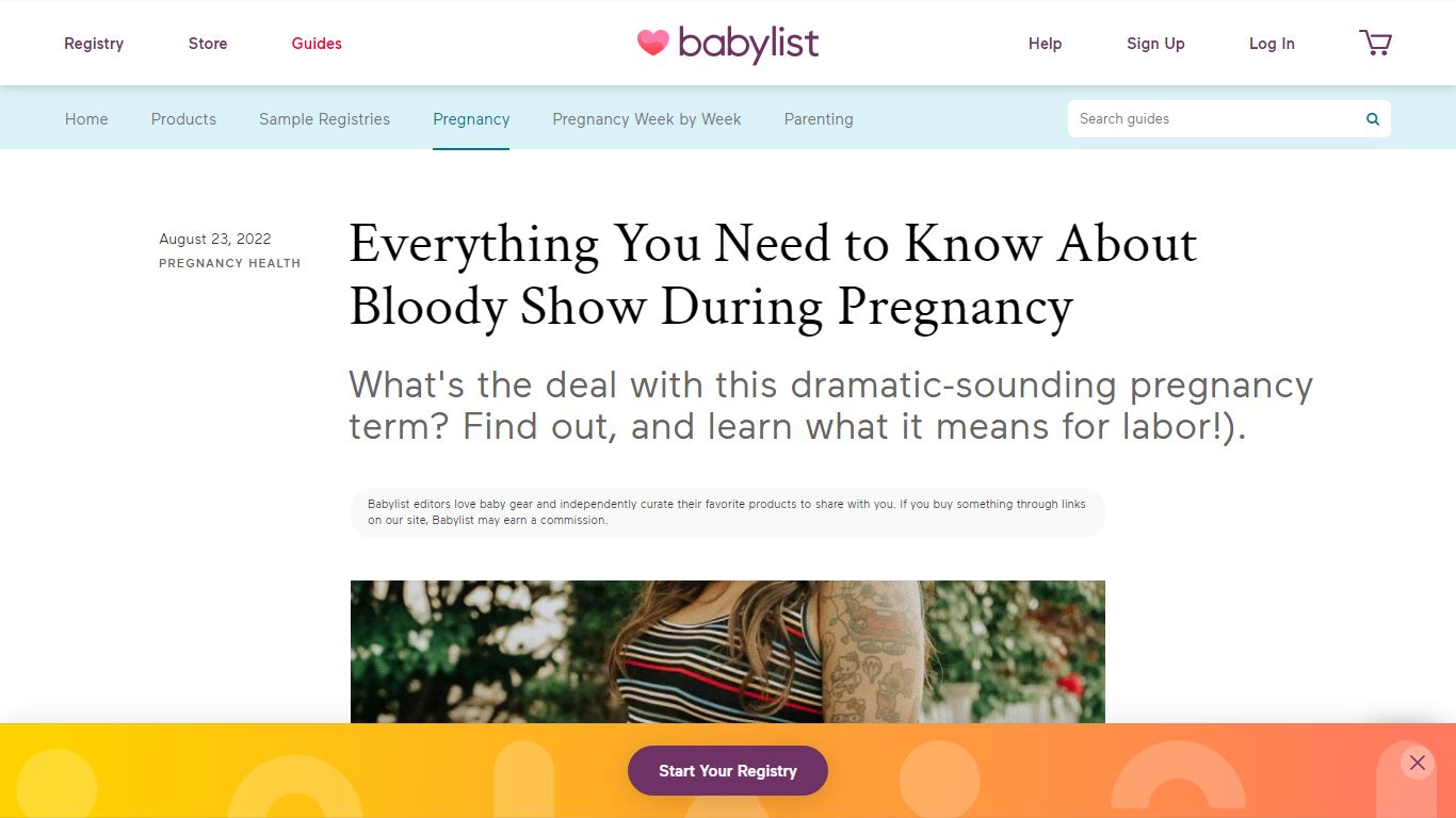 Bloody Show During Pregnancy: When Will Labor Start? - Babylist